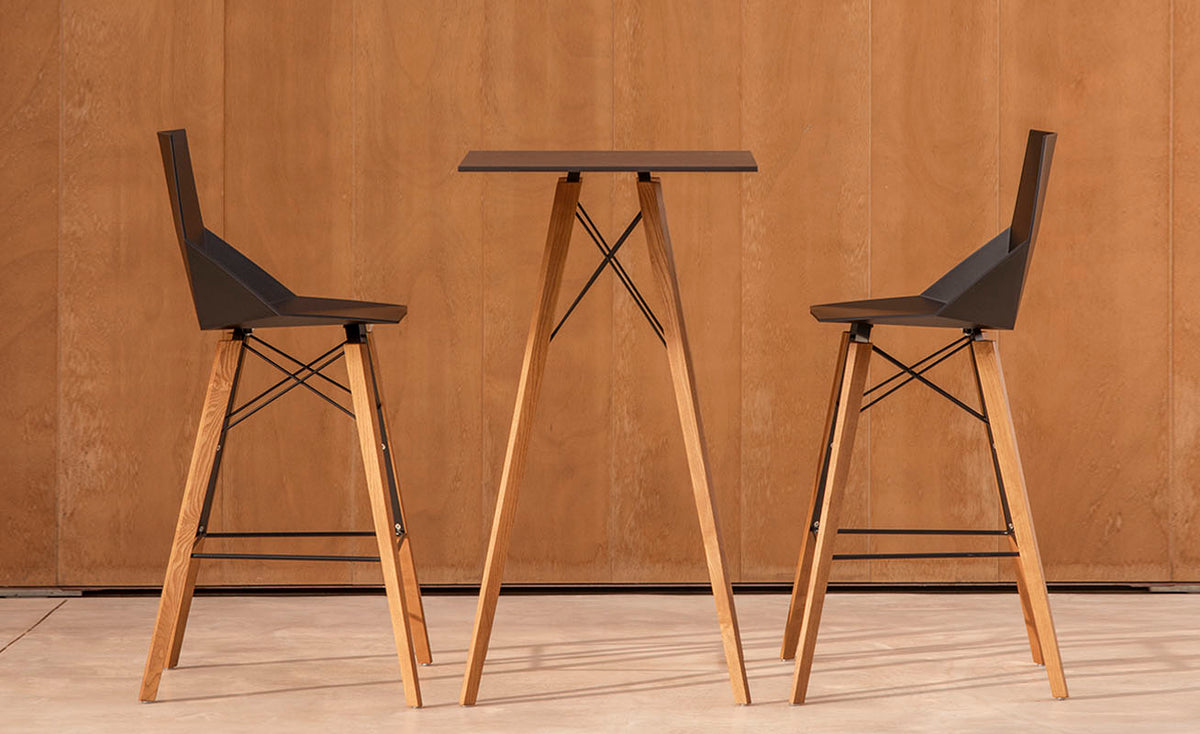 FAZ WOOD BAR STOOL - Tabouret de bar en bois