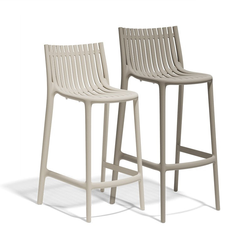 2 tabourets de bar de 74,5 cm intérieur extérieur IBIZA Vondom