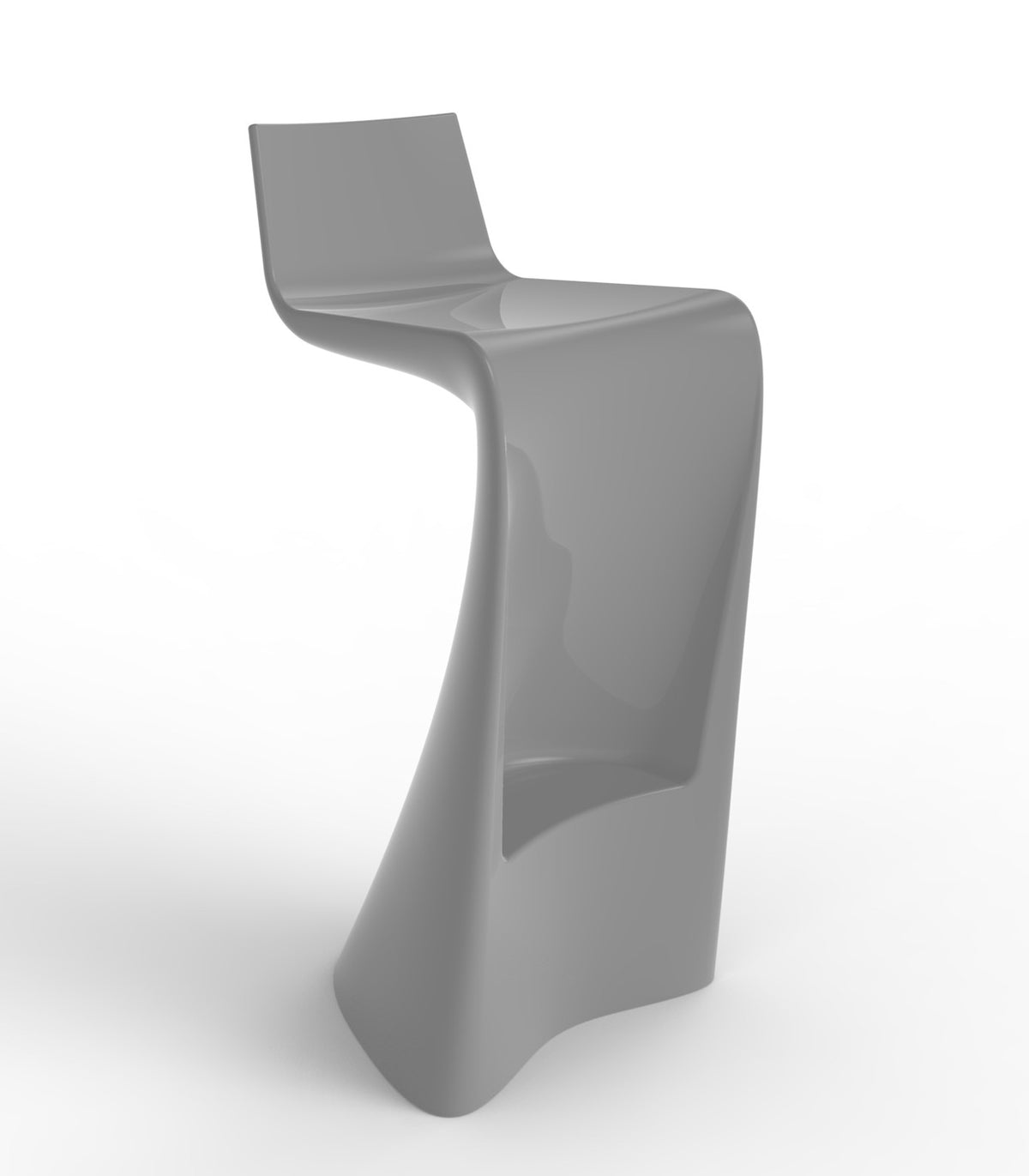 Vondom WING Design Bar Table - Steel Grey