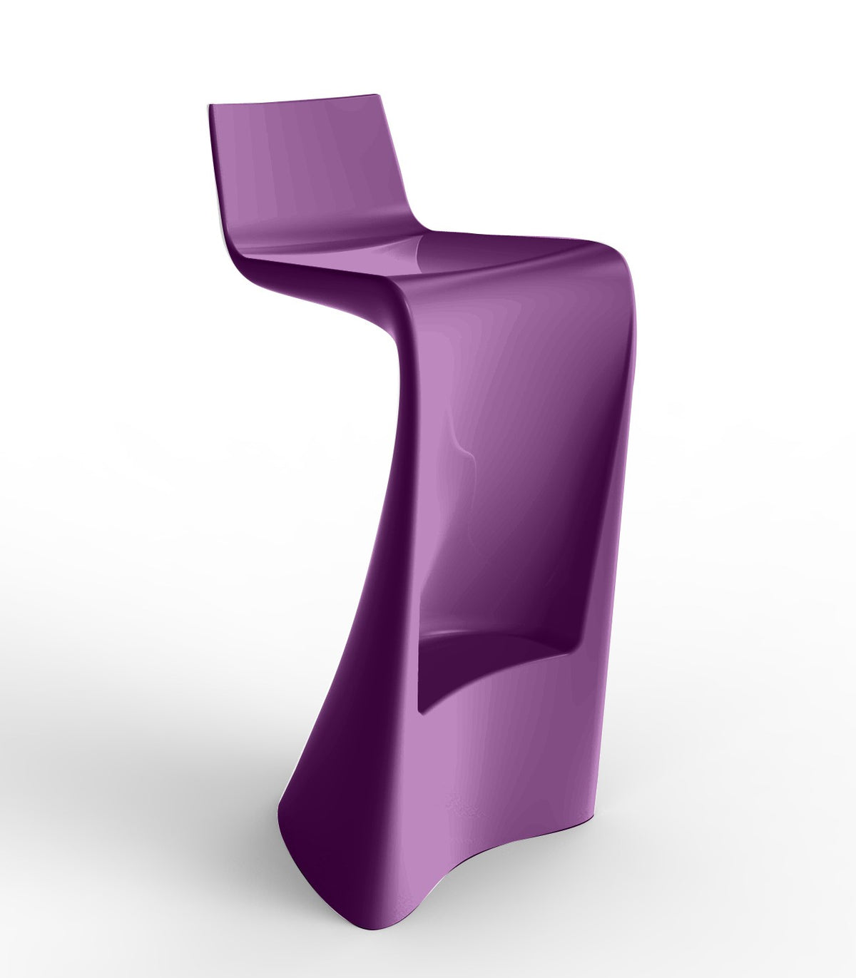 WING Vondom Bar Stool - Purple