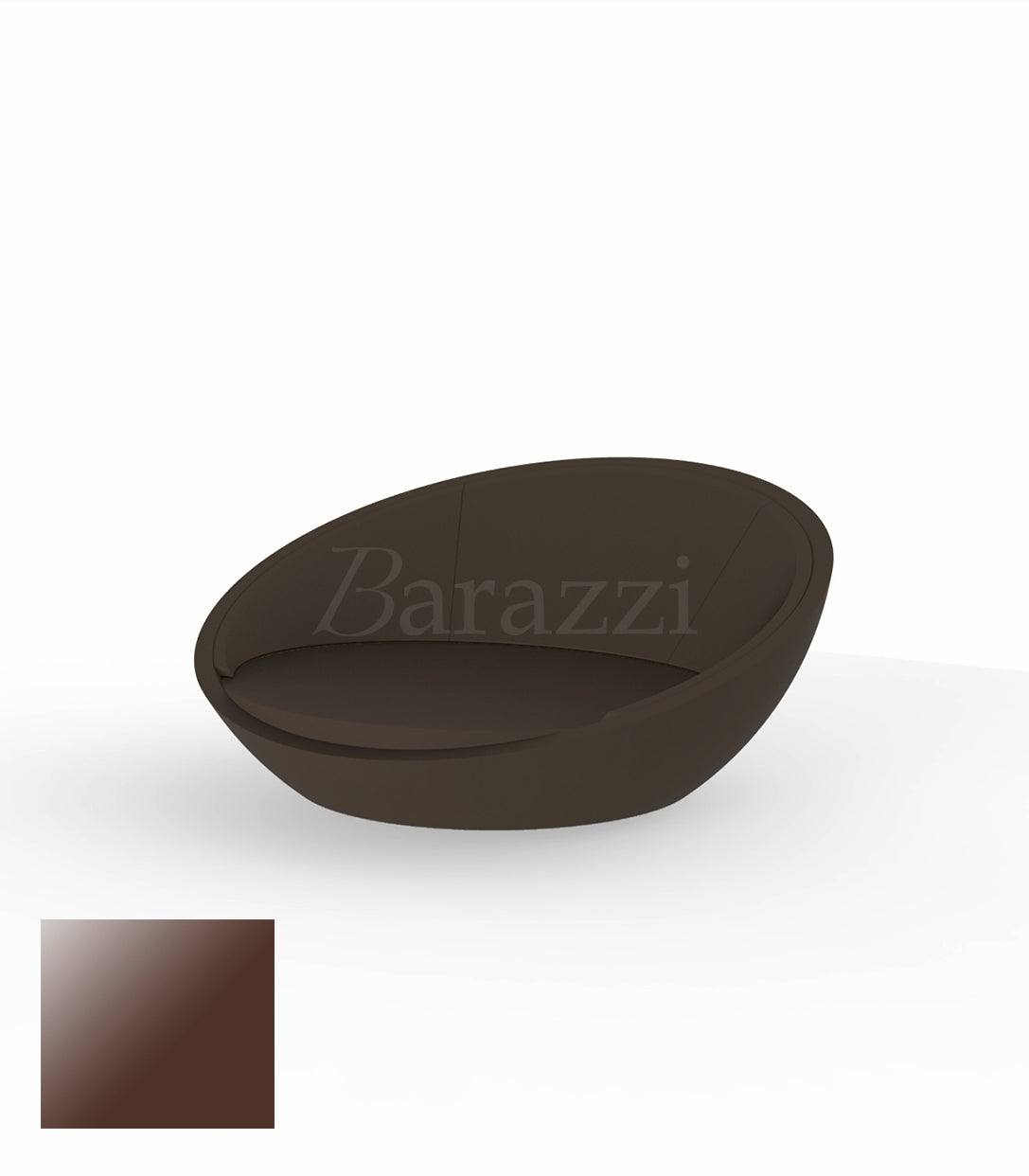 ULM Daybed Rond Bronze Polyethylene Laque Vondom