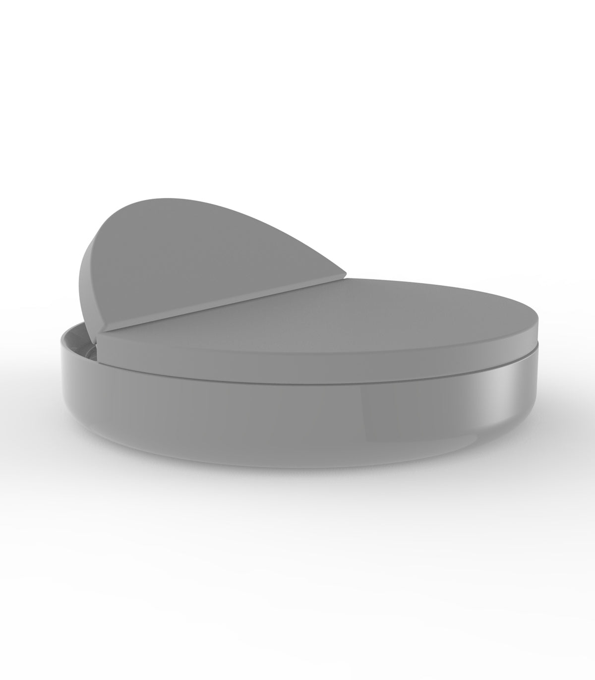 ULM DAYBED Inclinable Laqué - Vondom