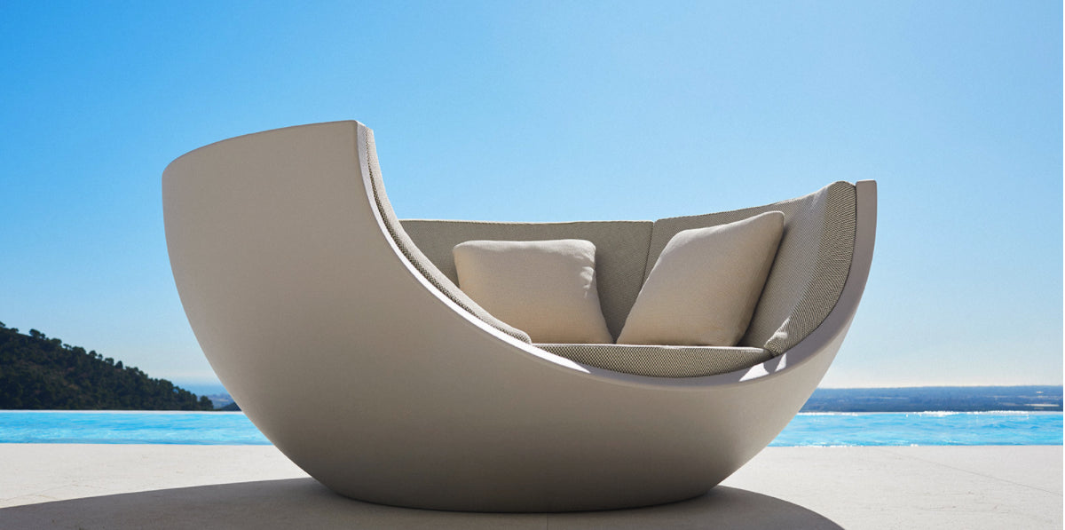 ULM MOON DAYBED Lumineux Semi Circulaire - VONDOM
