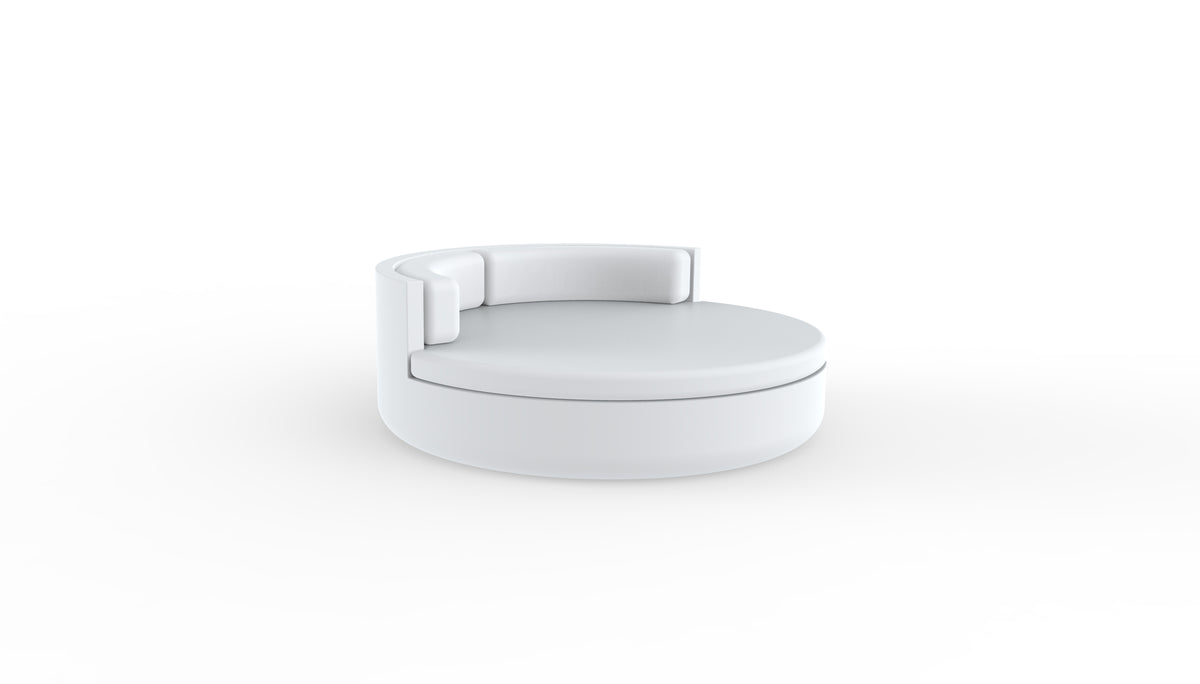 ULM DAYBED Transat Polyethylene Translucide de Vondom avec Dossier