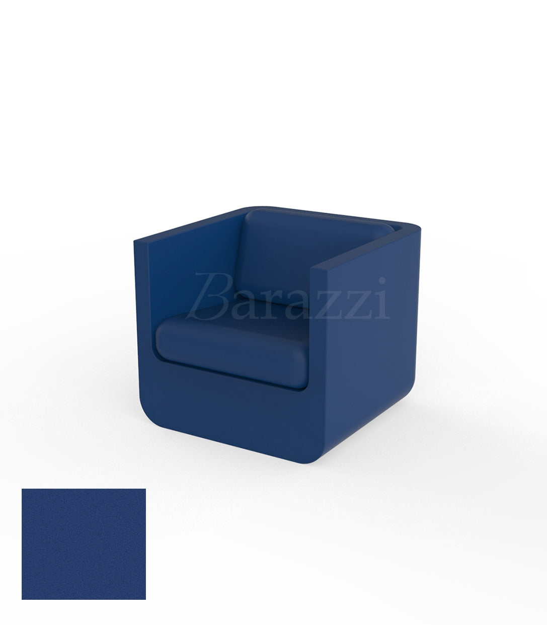 ULM Fauteuil Bleu Mat Vondom
