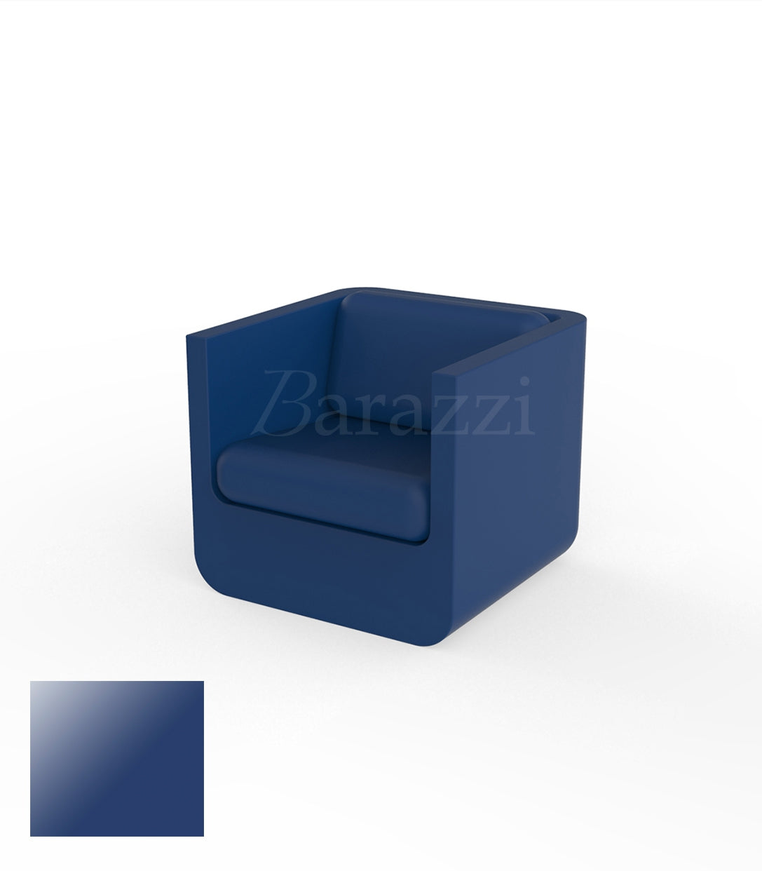 ULM Armchair Navy Lacquered Vondom