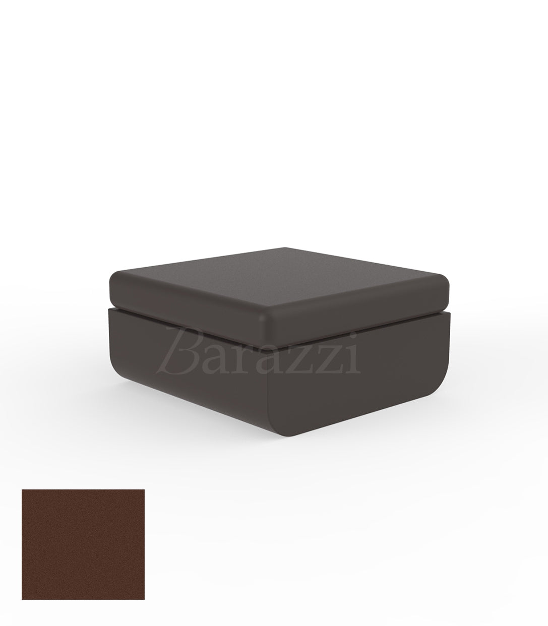  ULM Pouf Marron Polyethylene Mat Vondom