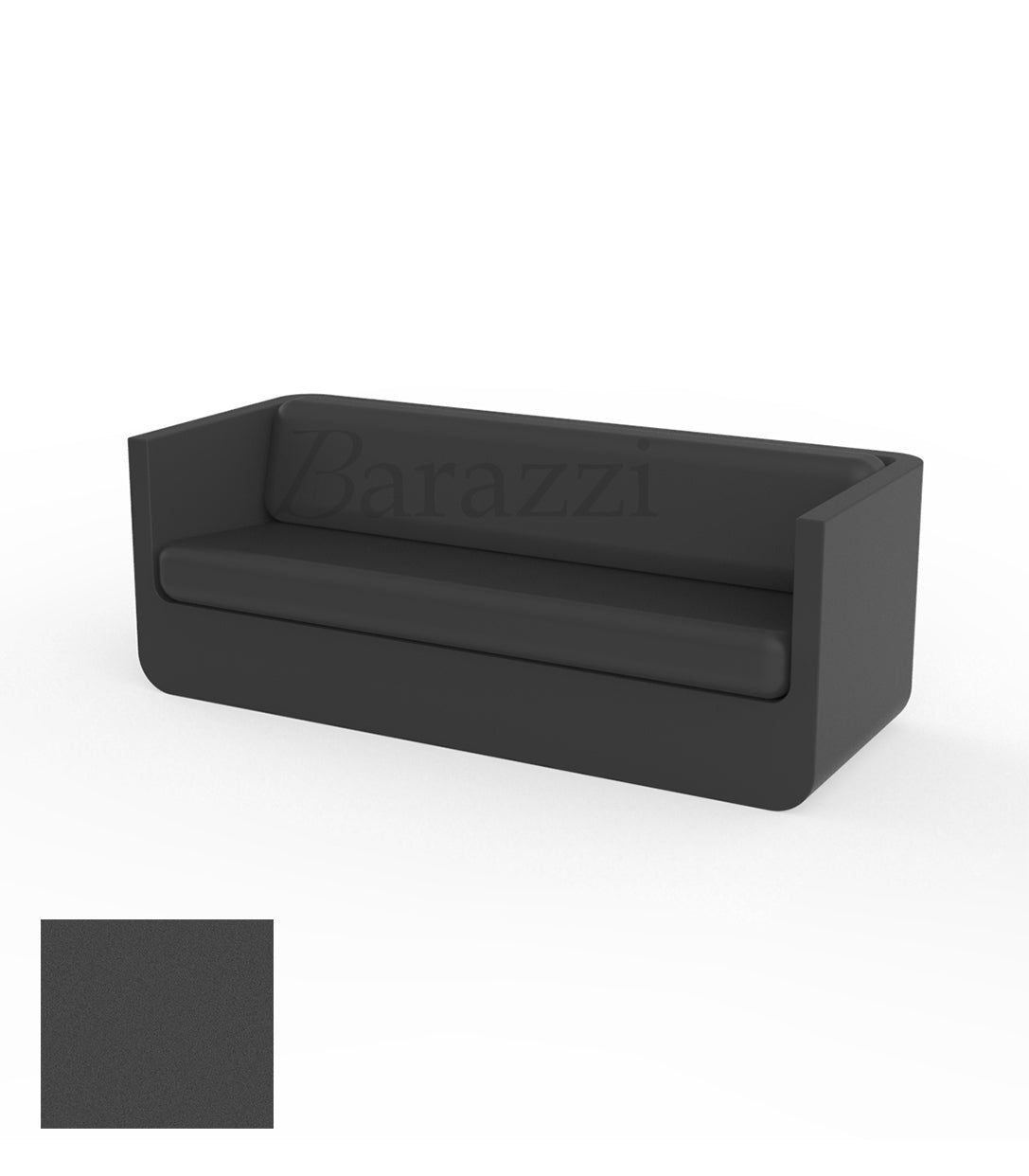 ULM Sofa anthracite Mat