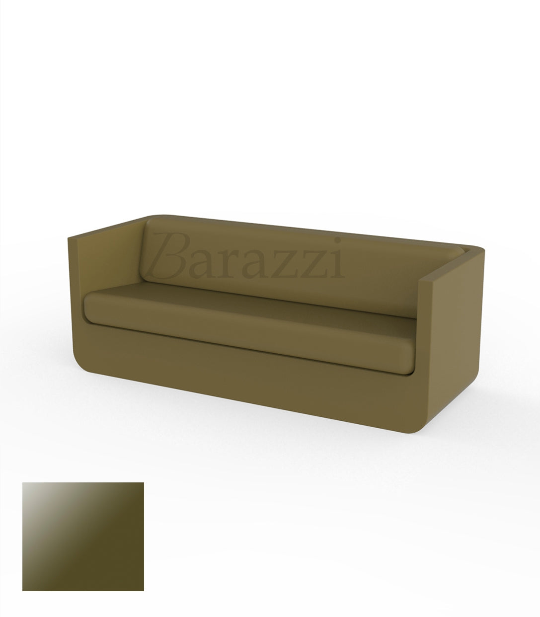 ULM Sofa Kaki Laque Vondom