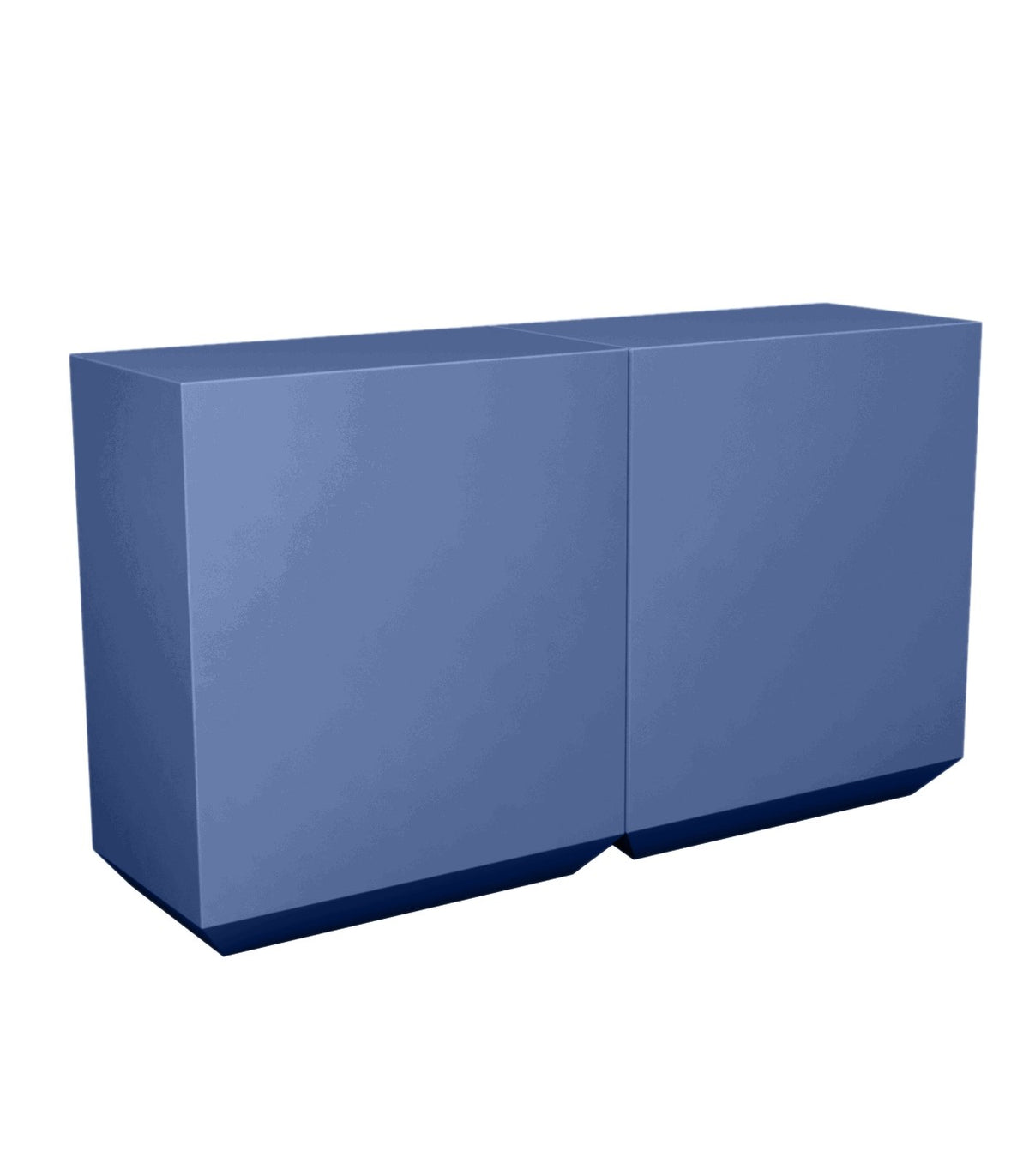 VELA 200 lacquered straight module - blue