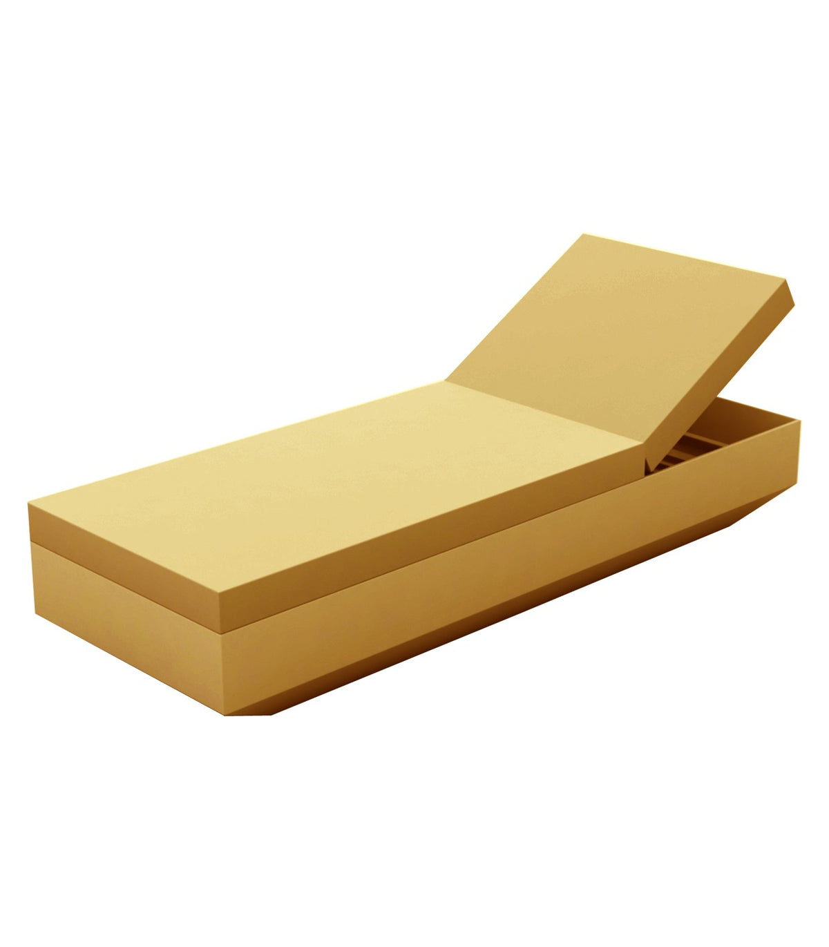 VELA lacquered design lounge chair - Vondom - champagne