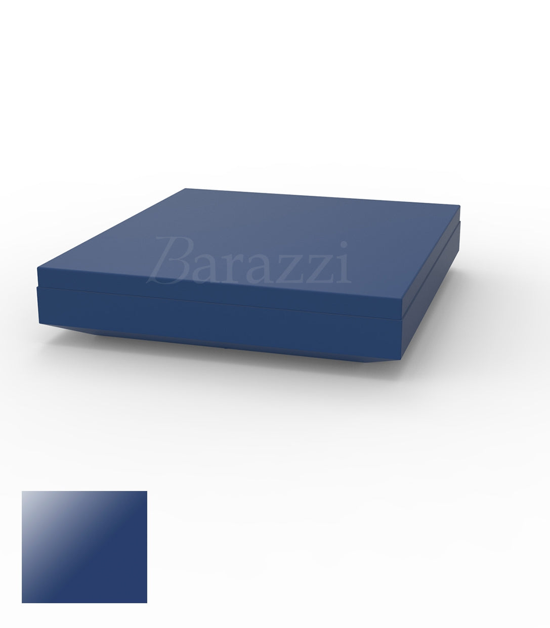 Vela Daybed 200 Transat Double Exterieur Bleu Laque par Vondom
