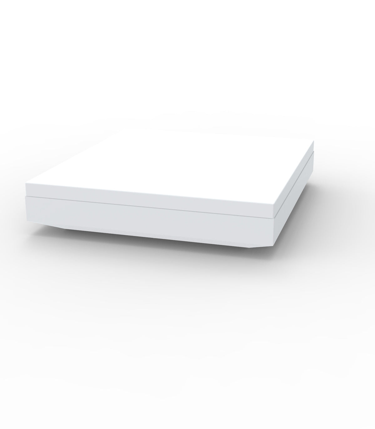 Transat Vela Daybed Carre Mat Couleur Ice Blanc de Vondom