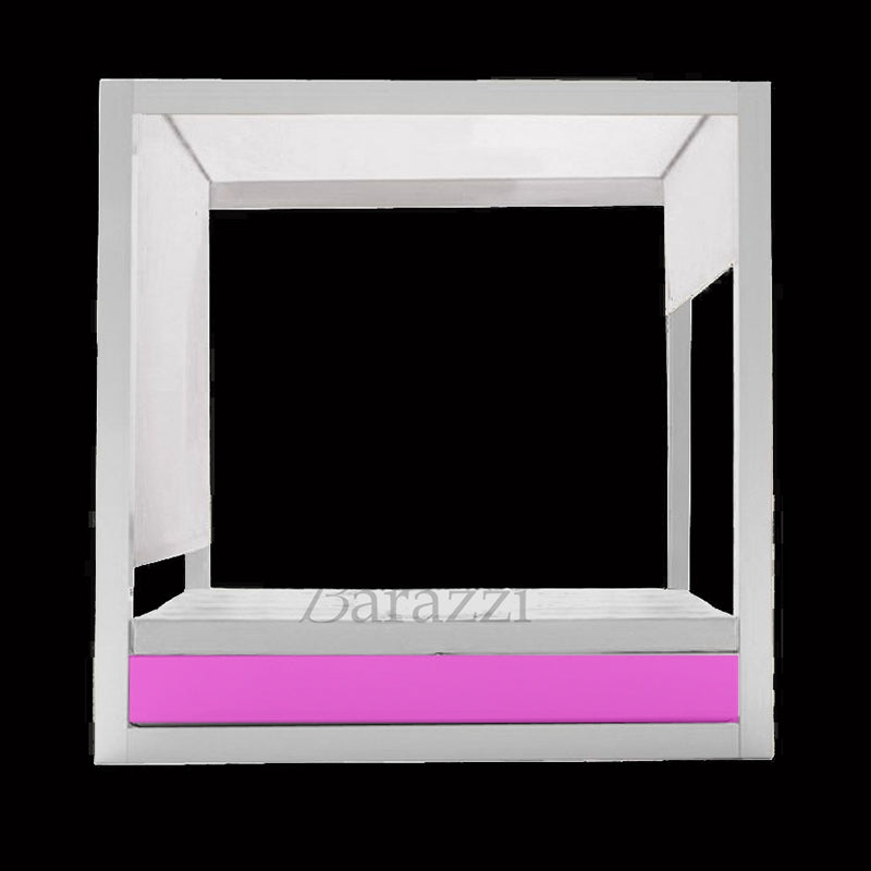VELA DAYBED Square RGB LED Light Canopy with Blind  - VONDOM