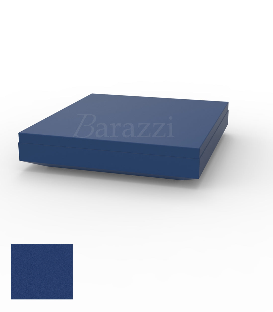 Lit de Jardin Géant Vela Daybed 200 par Vondom - Bleu Mat