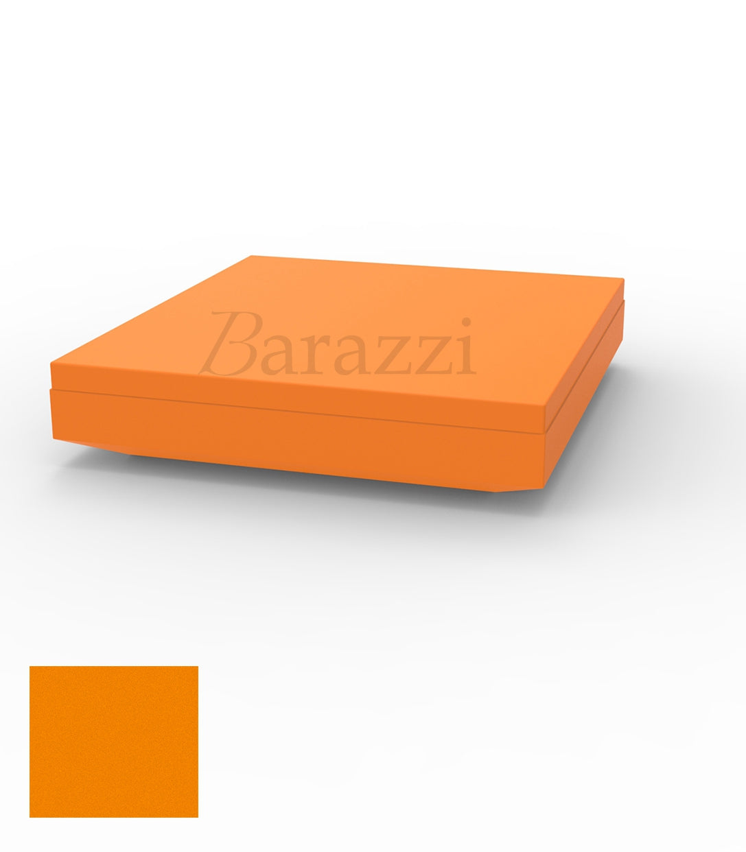 Lit de Jardin Géant Vela Daybed 200 par Vondom - Orange Mat