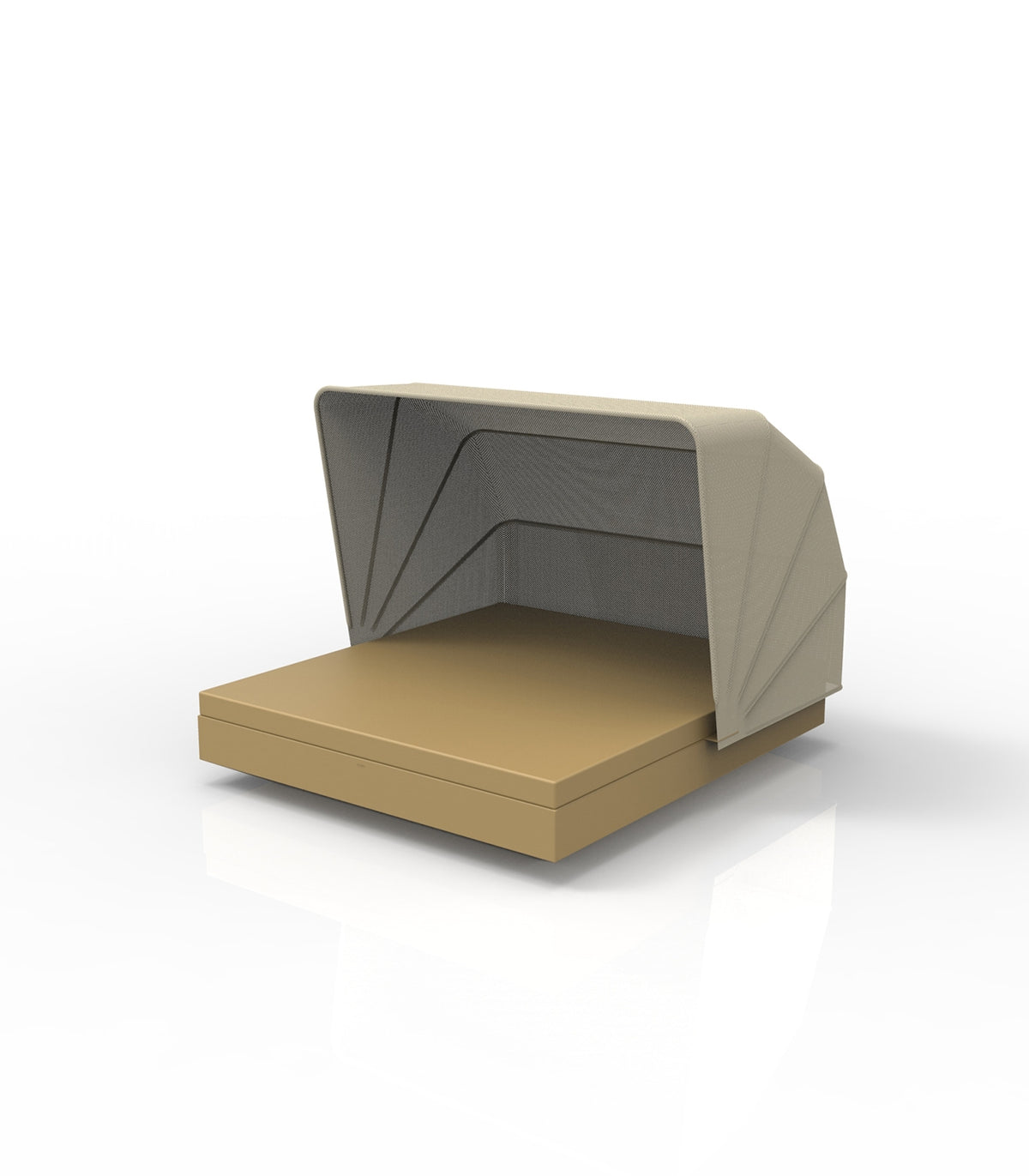 VELA DAYBED Carré Parasol Laqué - VONDOM