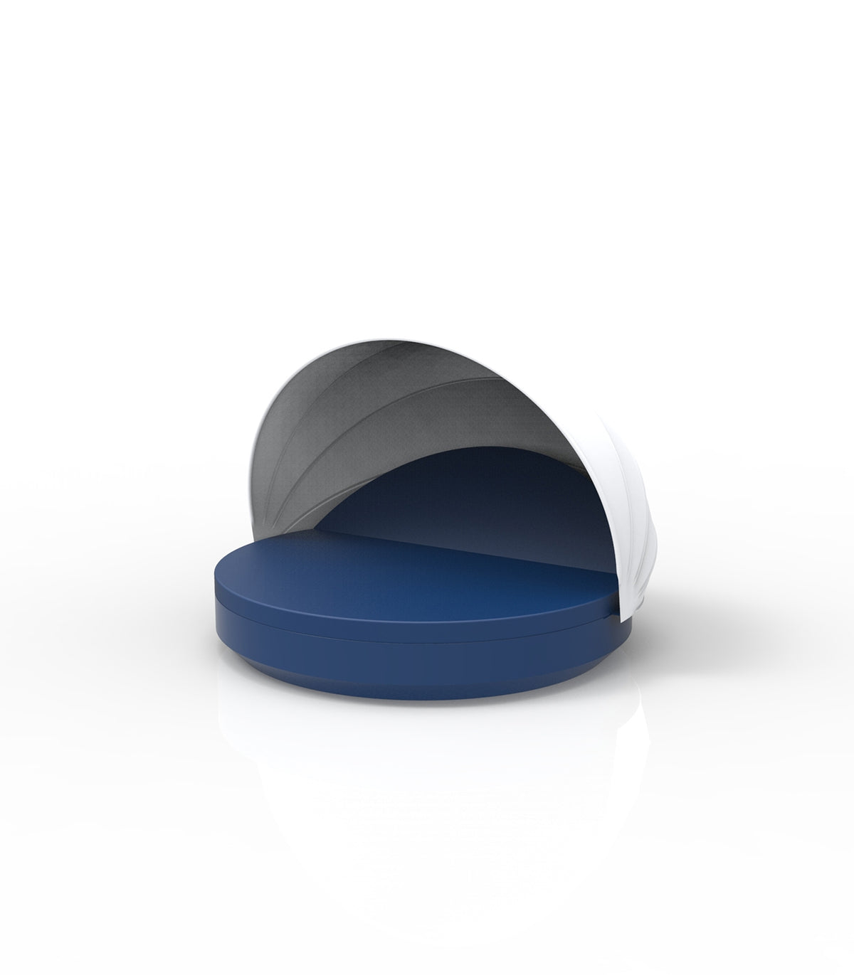 VELA DAYBED Rond Inclinable Parasol Laqué - VONDOM