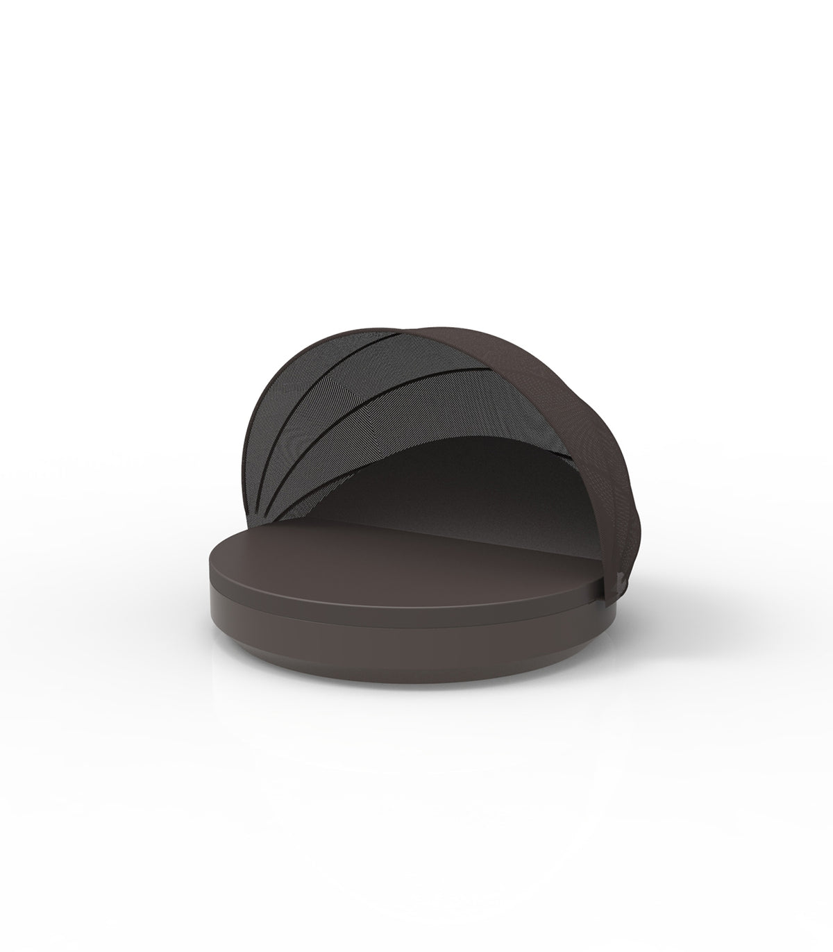 VELA DAYBED Rond Inclinable Parasol Laqué - VONDOM