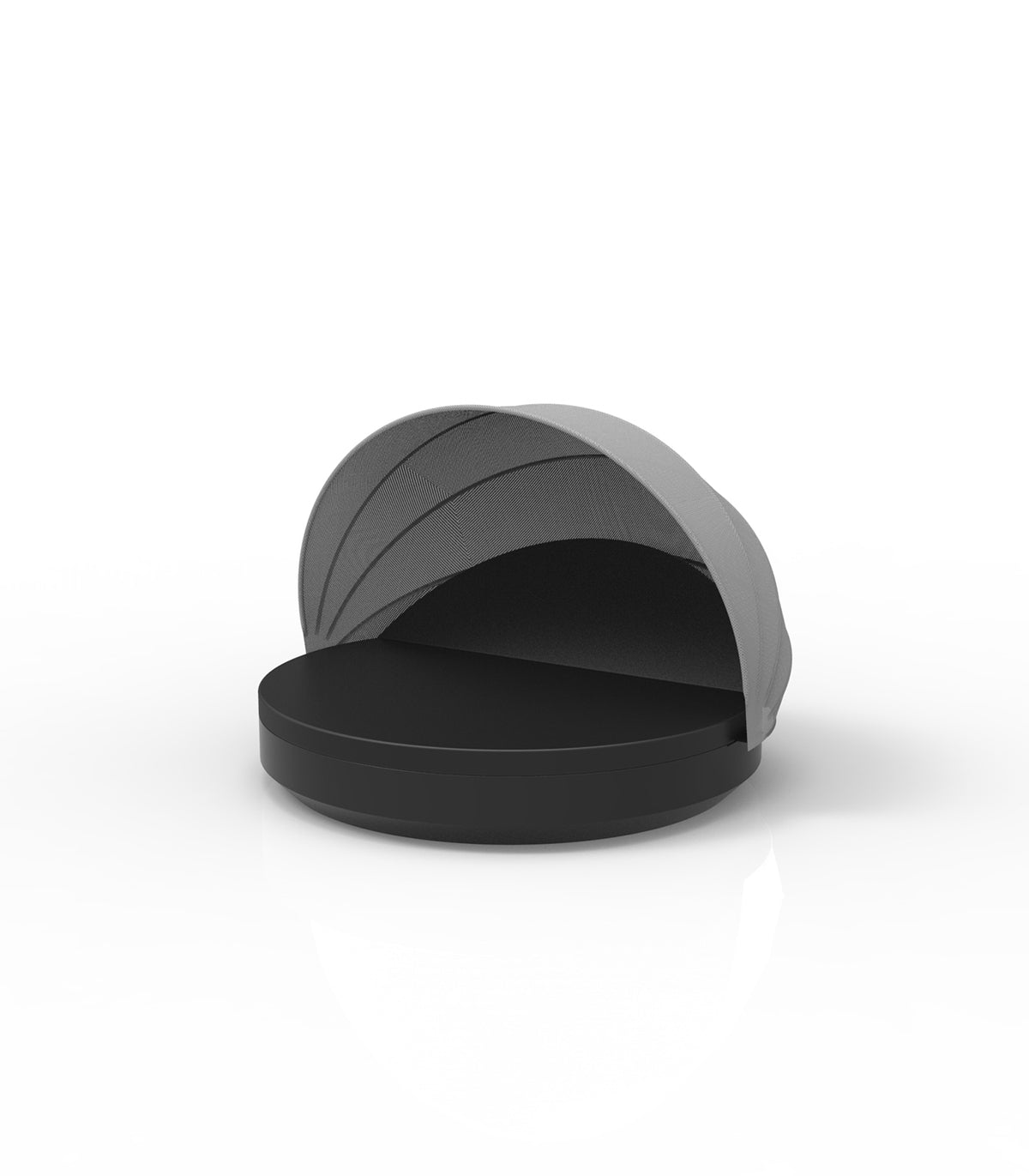 VELA DAYBED Rond Inclinable Parasol Laqué - VONDOM