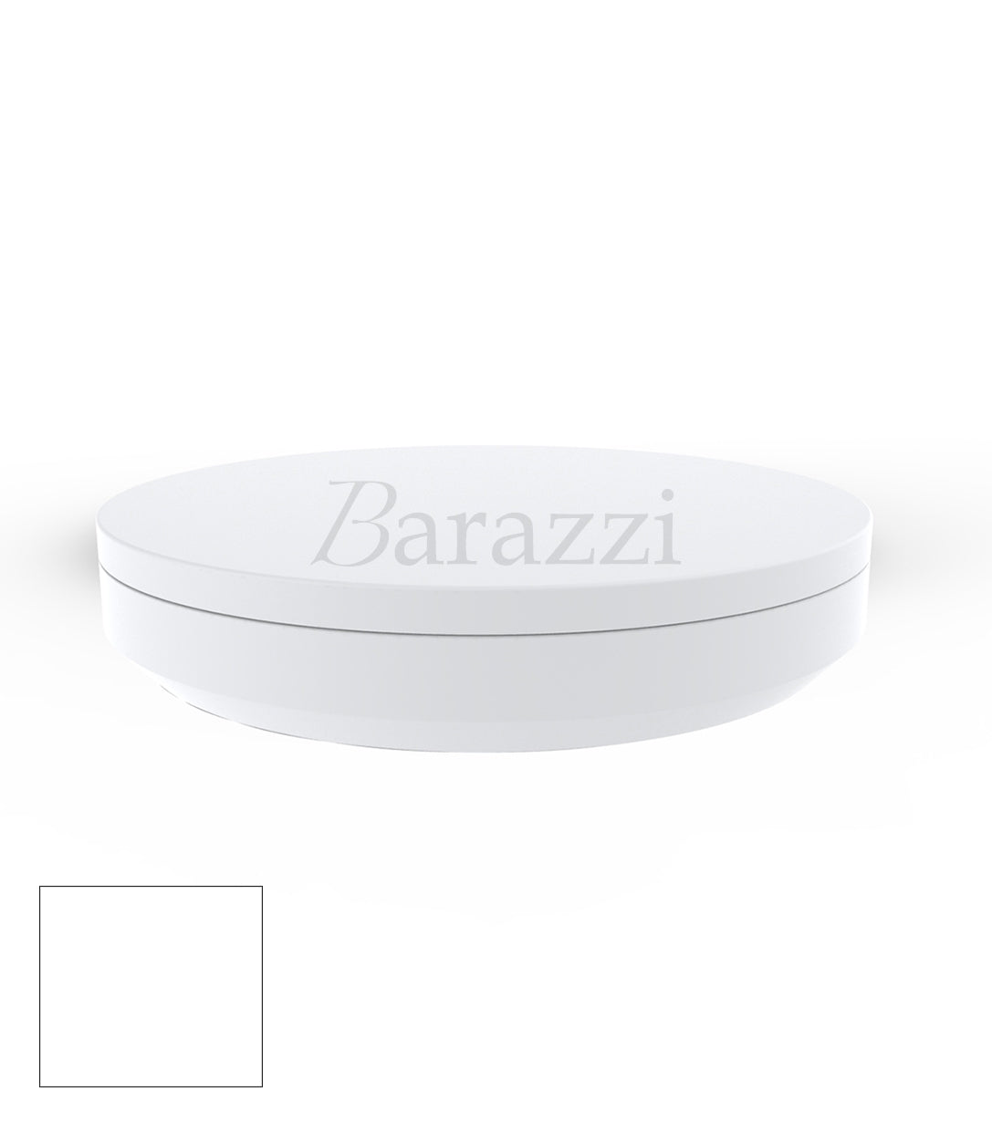 Vela Daybed Blanc Laqué Ø210cm par Vondom