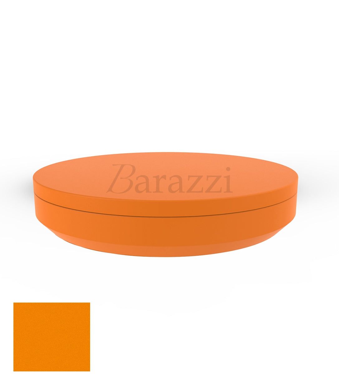Lit de Jardin Rond Vela Daybed 210 (orange mat) par Vondom