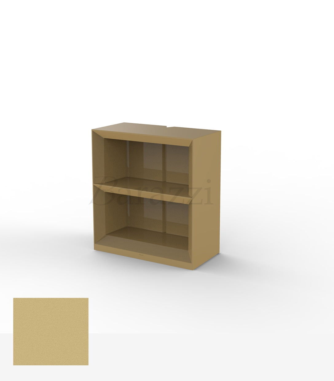 Vela H100 Outdoor Shelving System - Beige Color with Matt Finish