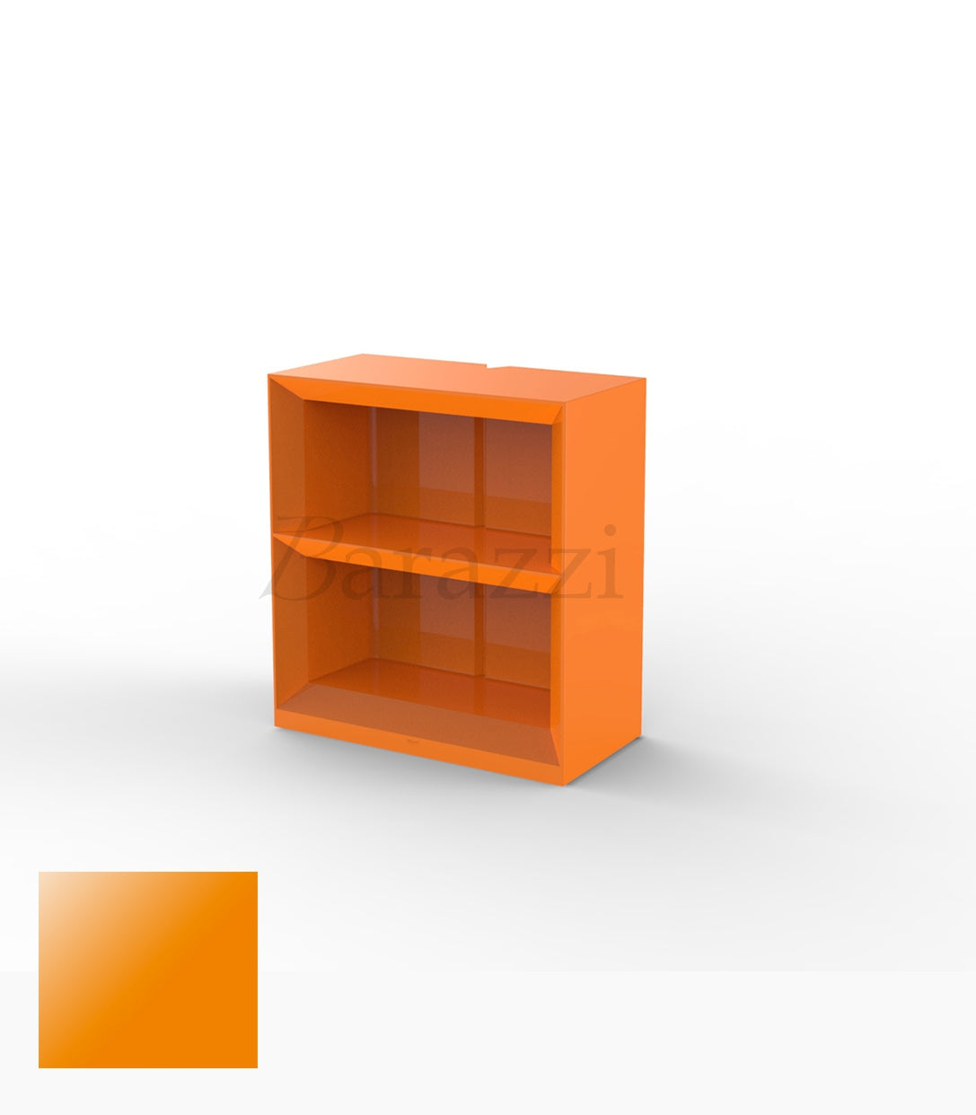 Vela H100 - Etagère de Bar Orange Finition Laquée par Vondom