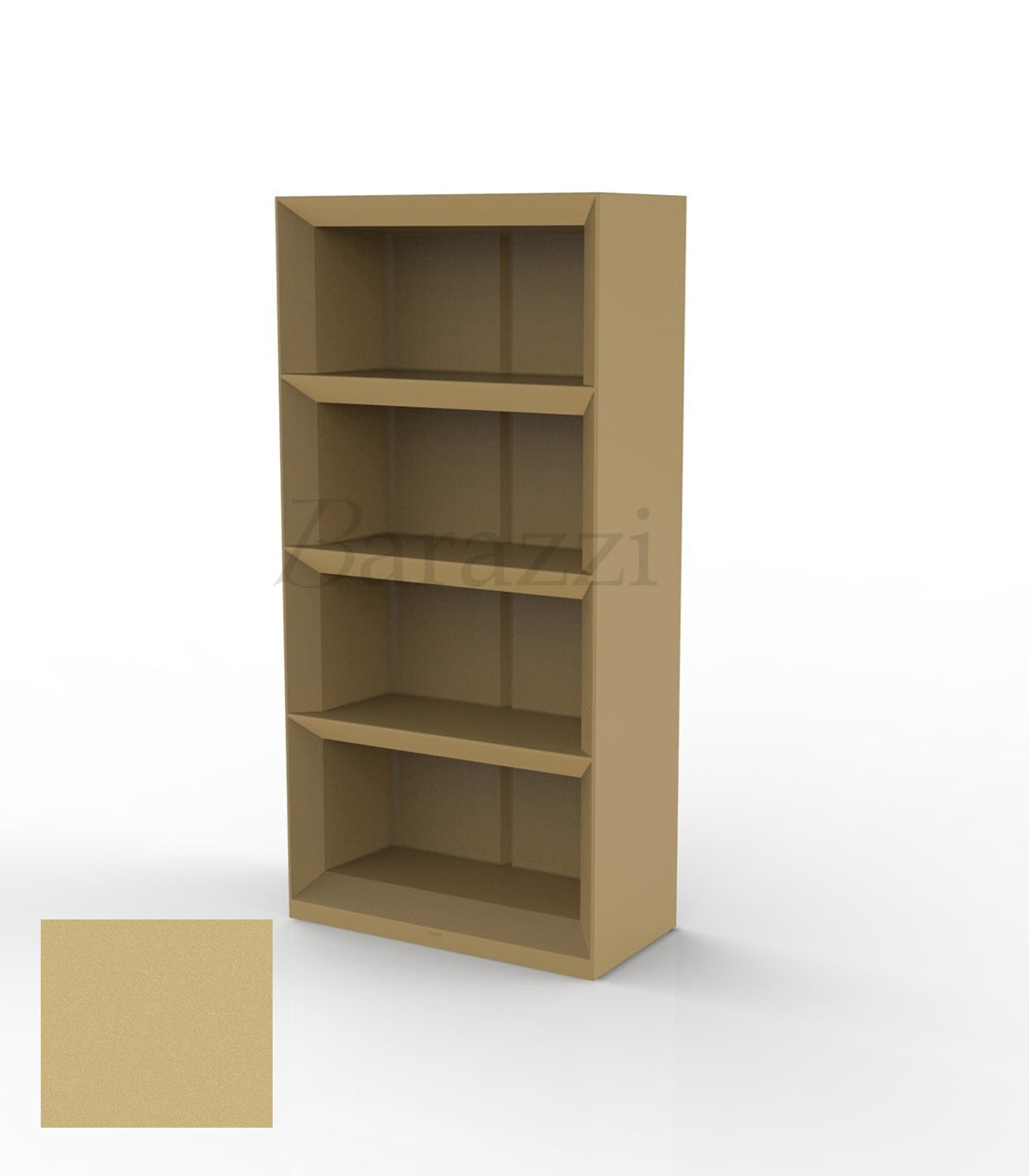Vela H200 - Etagère de Bar Hauteur 200 cm Beige Mat par Vondom