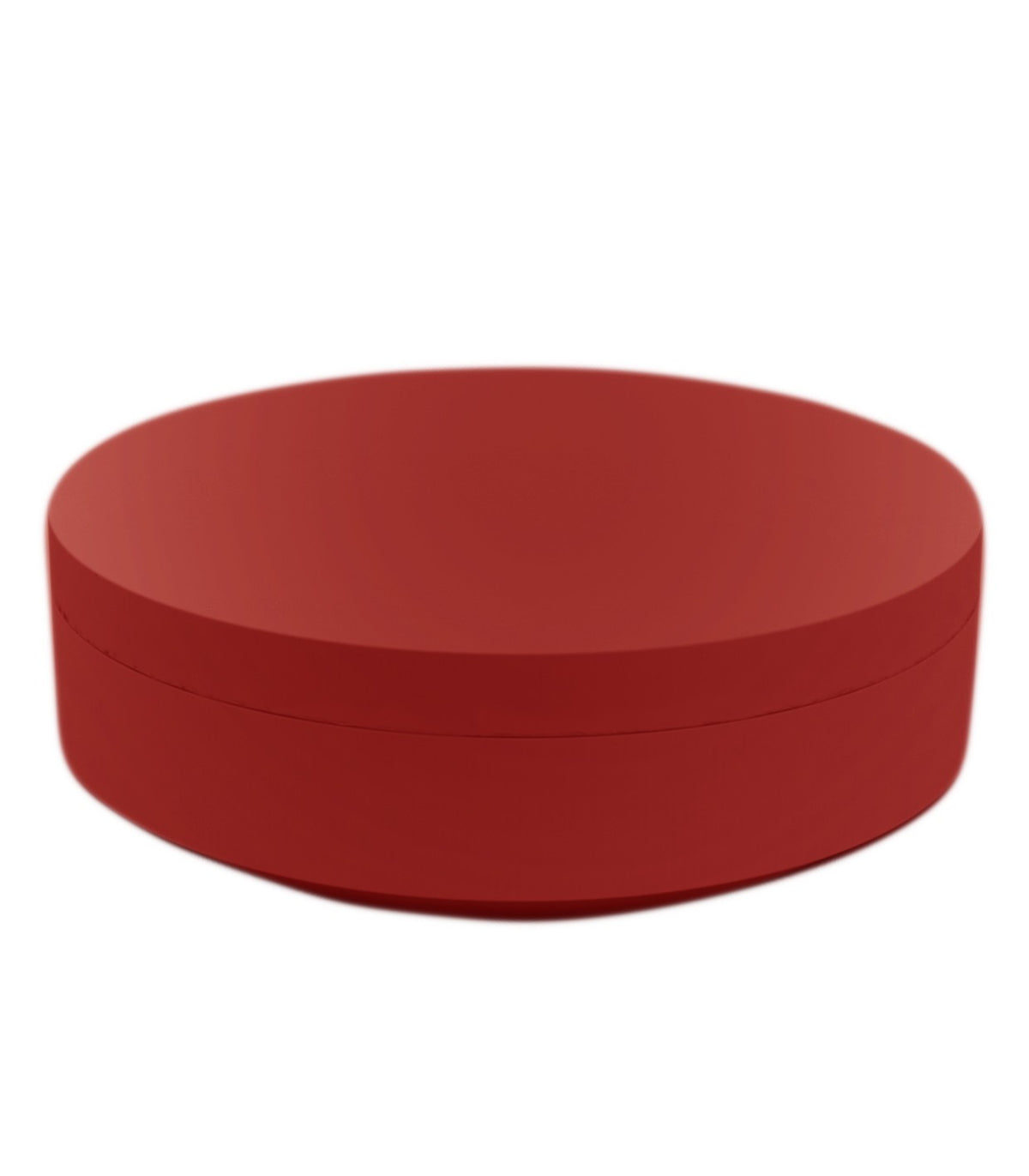 Pouf Design Rond Vela Vondom - rouge