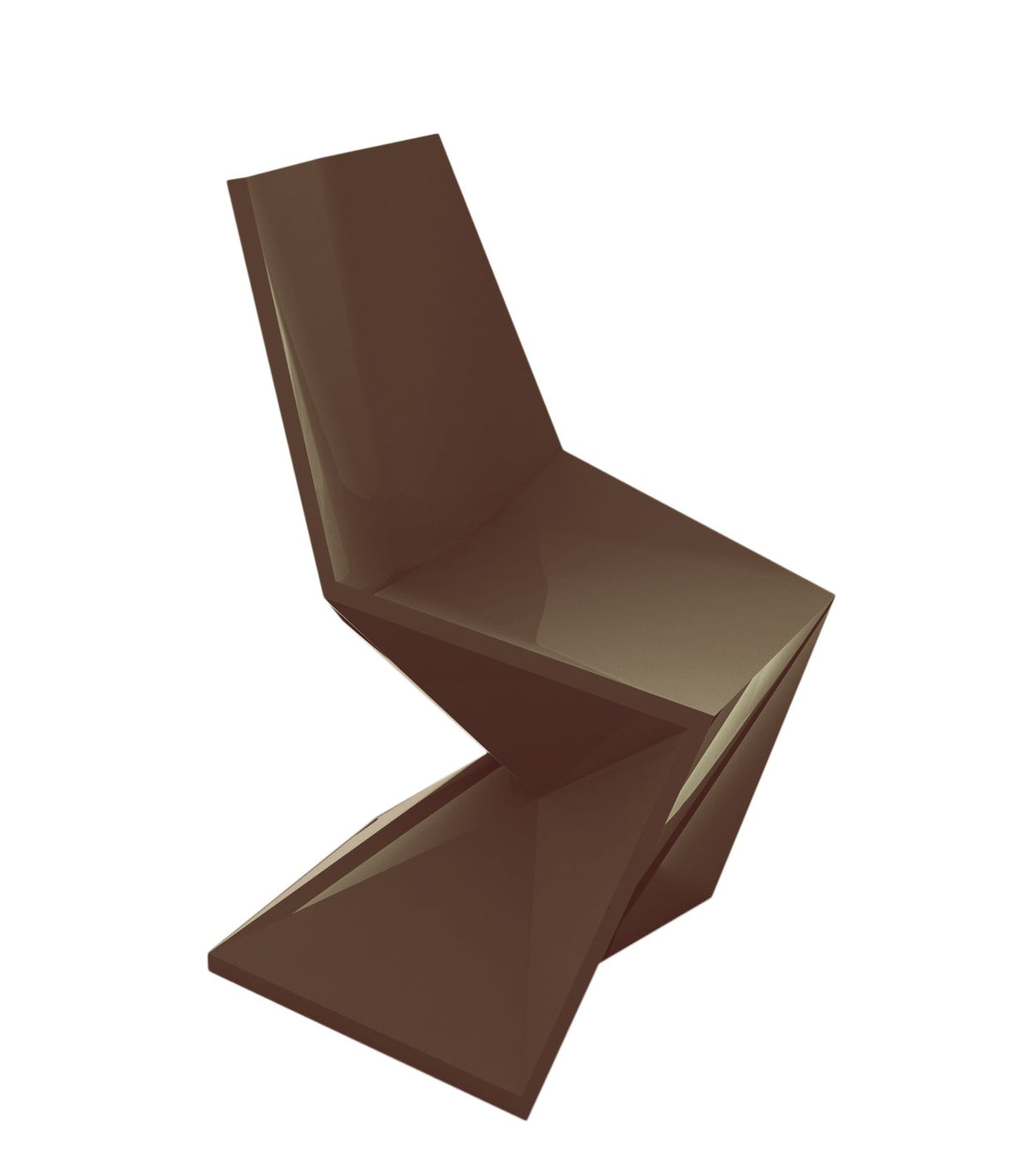 VERTEX VONDOM CHAISE LAQUÉE - bronze