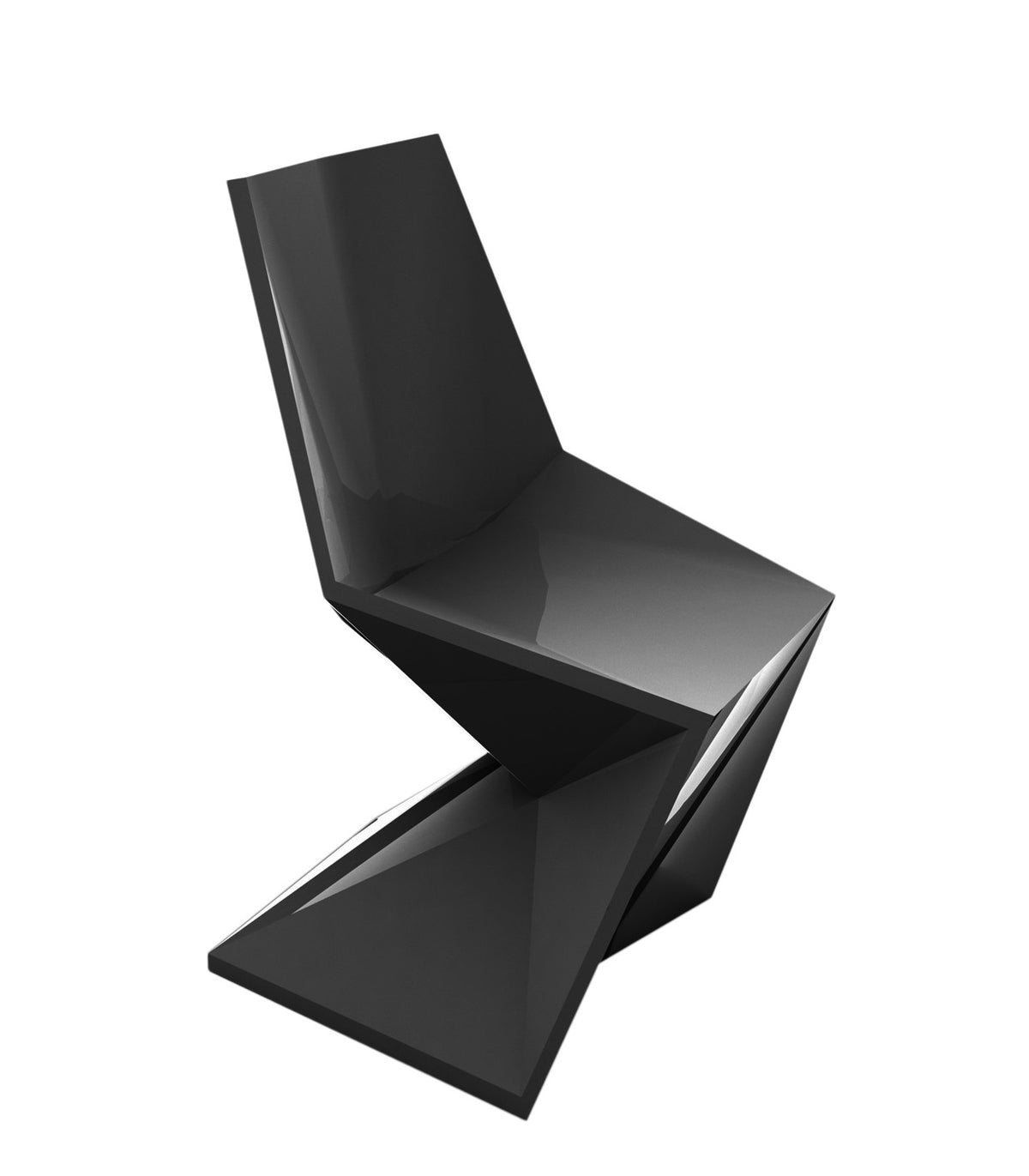 VERTEX VONDOM CHAISE LAQUÉE - gris anthracite