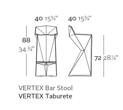 Chaise Design Vertex