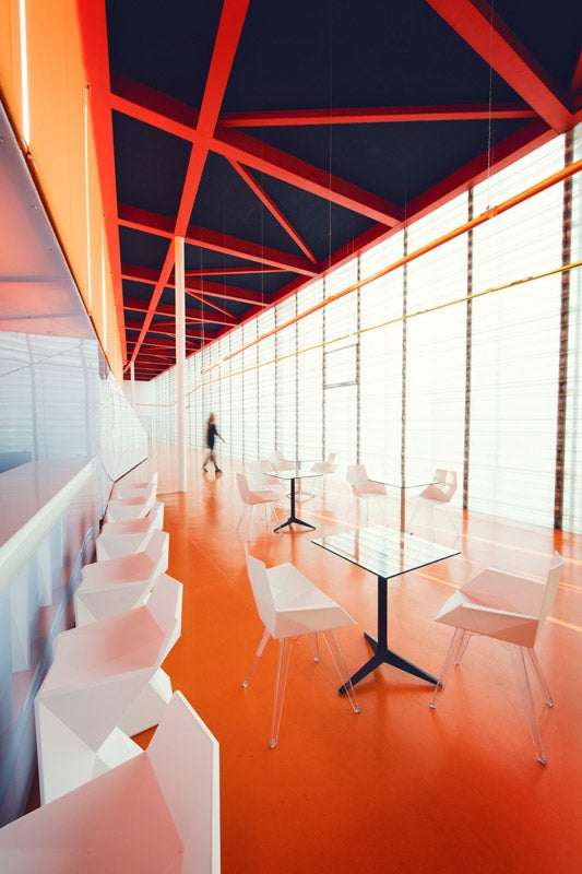 Indoor Furniture Vondom Vertex RGB Stool by Karim Rashid