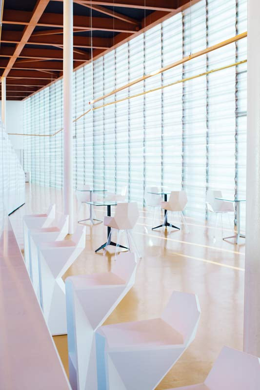 Indoor Furniture Vondom Vertex Stool by Karim Rashid