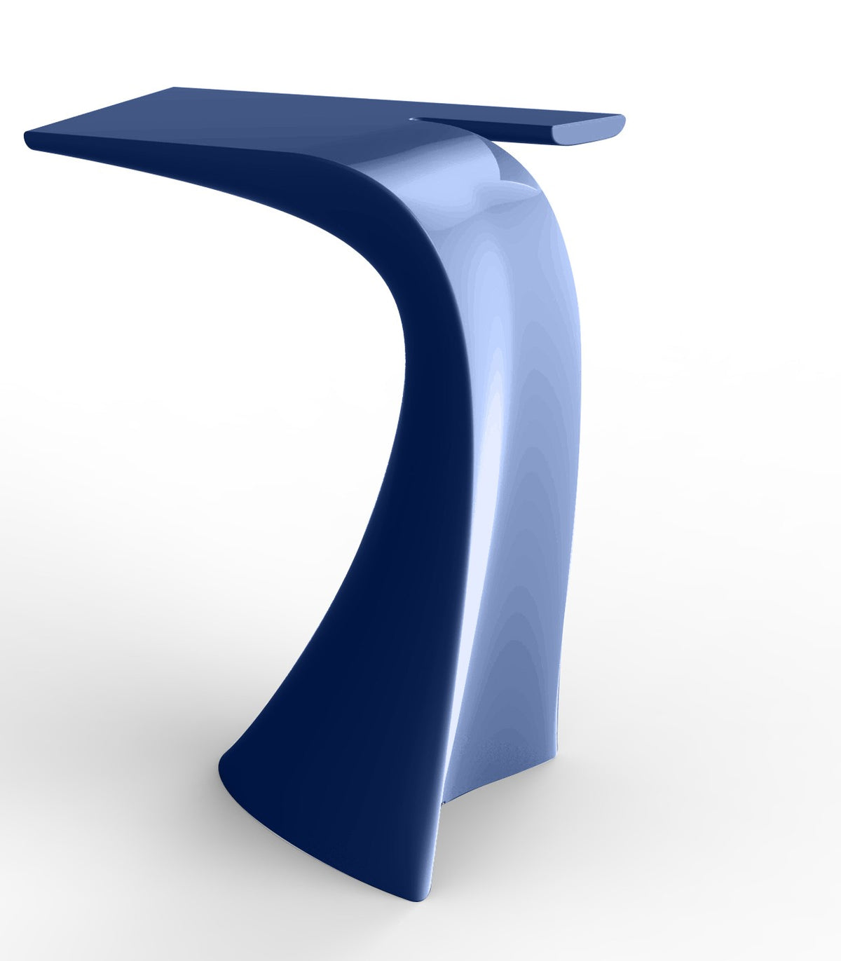 Vondom WING high bar table blue