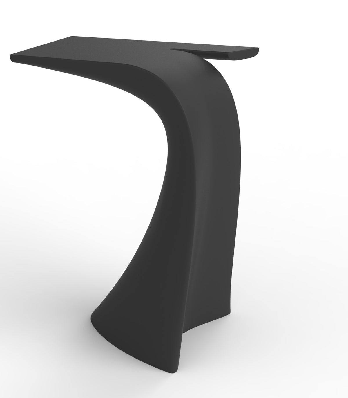 Table de bar WING Vondom gris anthracite