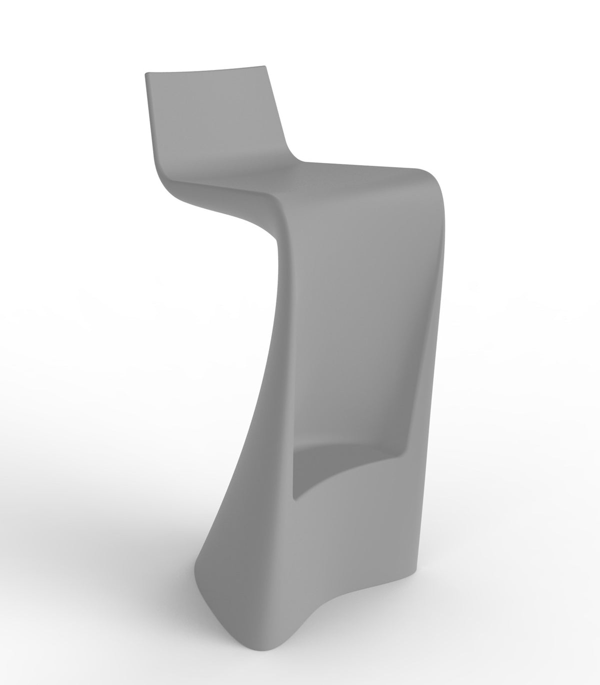 WING VONDOM Design Stool - steel grey