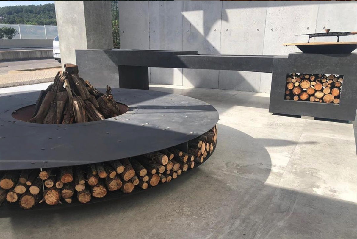 ZERO 200 - Outdoor Fire Pit Protective Cover Ø 200 - AK47