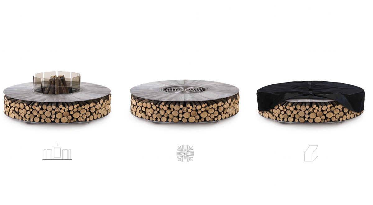 ZERO 200 Aluminum - Outdoor Fire Pit - AK47