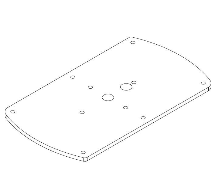 Base Plate for Flexy Large Sun Umbrella by Fim