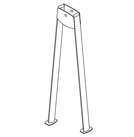 Additional Post to Combine Several Flexy XL Umbrellas by Fim