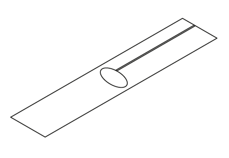 Gutter with Zip to connect Canopies Flexy XL Shade System by Fim
