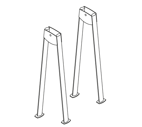 Side Posts for Flexy XL Umbrella by Fim