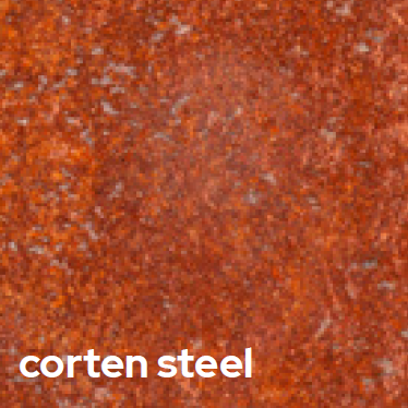 Corten steel GLOWBUS Dewdrop