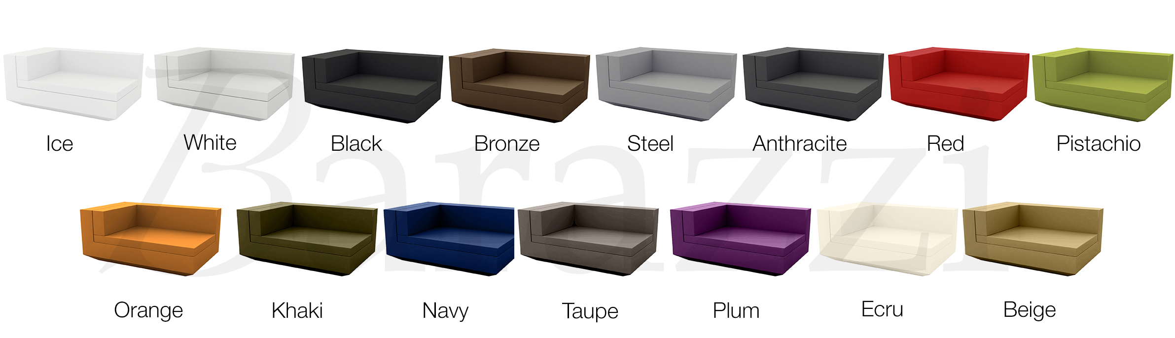 colors vela sofa chaiselongue Matt left sectional