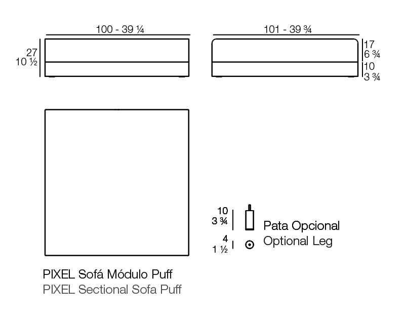 Module Canapé Angle